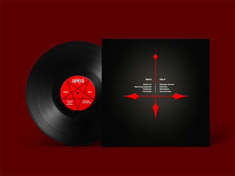Gishwhes: Shih-Tzu - album cover back cover gishwhes album shih-tzu music dog metal band