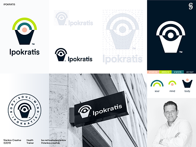 Ipokratis brand design brand identity branding bulgaria coach health healthy ipokratis logodesign logos logotype logotypedesign logotypes