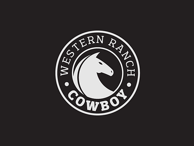Cowboy western ranch logo restaurant branding