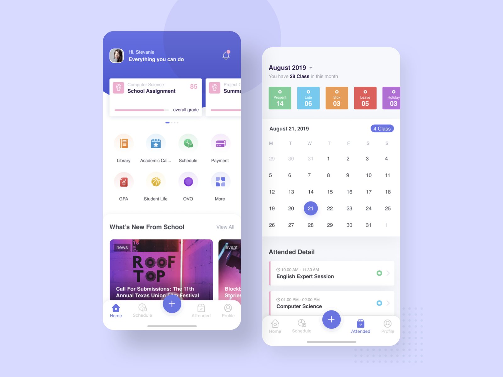 Portal Education App by agus susanto on Dribbble