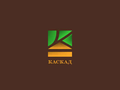 Logo Caskad брендинг вектор дизайн логотип