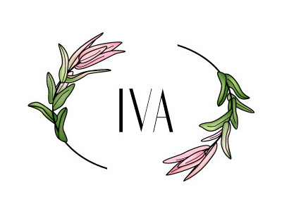 Logotype for landscape company "IVA"