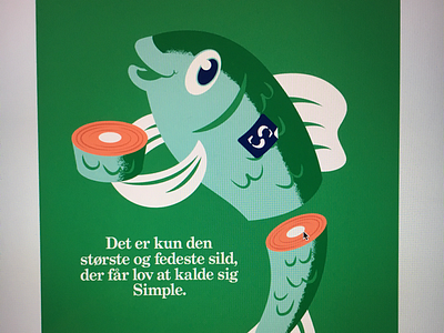Simple. Fish illustration