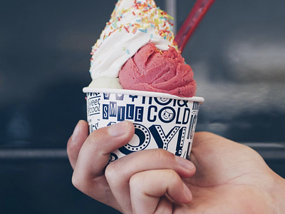 Ice Cream cup design