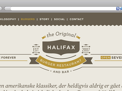 Halifax Web1 burgers halifax identity website