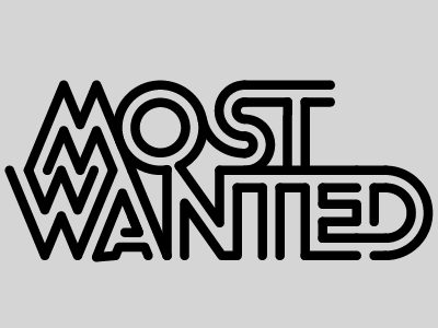 MOST WANTED TYPOGRAPHY