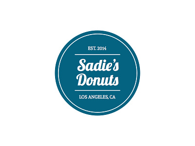 Sadie's Donuts Logo