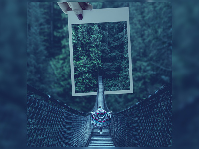 In the middle of nowhere -Photo Manipulation photo photoshop phtoshopmanipulation