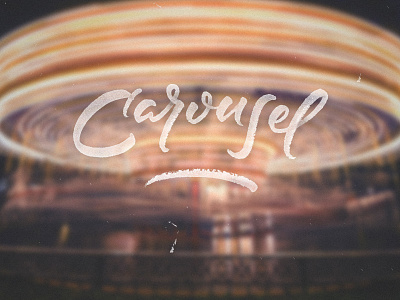 Carousel Lettering