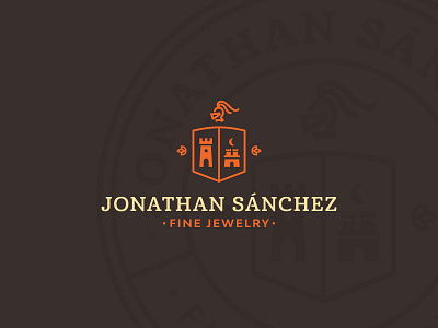 Jonathan Sánchez Logo Redesign helmet jewellery mexican mexico shield tower