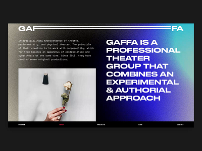 Gaffa Website