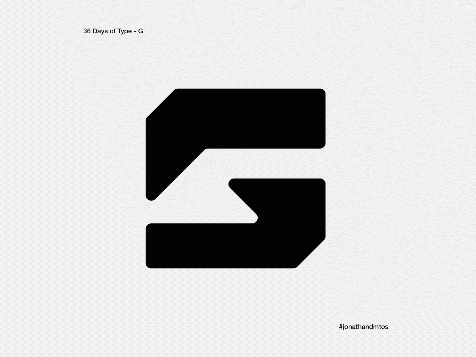 G - 36Daysoftype concept design designer graphic icon logo minimal simple design typography vector