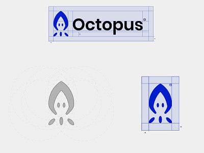 Octopus brand construction branding construction construction logo design designer graphic grid grid logo icon logo logodesign logodesigner minimal ociostudio octopus simple simple design
