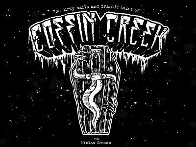 Coffin Creek book coffincreek comic cover horror illustration intro