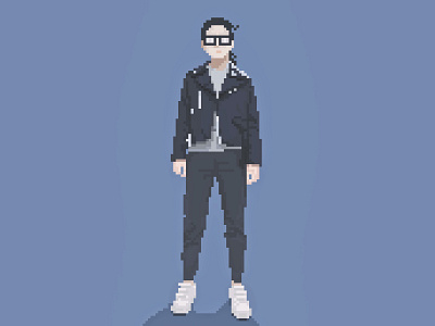 Tuesday - EverydayOutfits Collection adobe illustrator cc daily challange pixel art