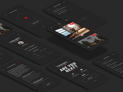 U.A. Next App app app design ios isometric mobile mobile design ui ui design ux uxd