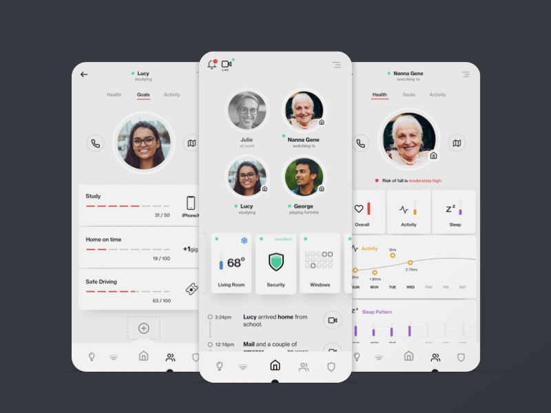 home automation ui design