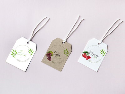 Bottle pendants for local family business design dribble graphic graphic designer sweets vectors