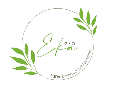 Logo for local family business “Eli Eka” adobe eco illustrator logo logotype vector