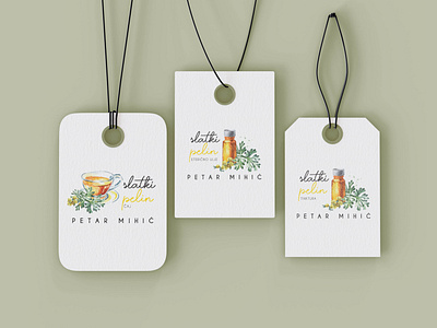 Labels for local product "Slatki Pelin" by Petar Mihic