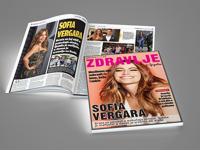 Magazine editorial "Zdravlje i ljepota" for Dnevni list