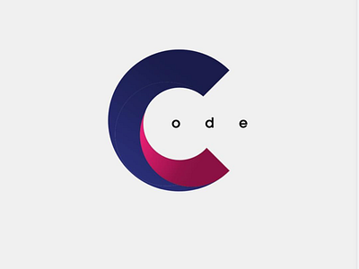 Logo for startup group “Code” adobe brand branding illustrator logo