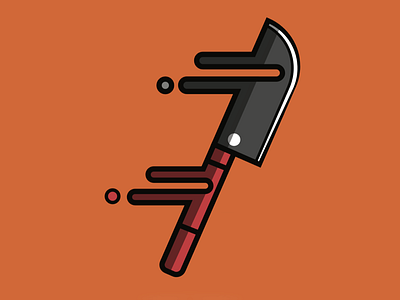 Knife icon adobe design icon illustrator logo logos vector