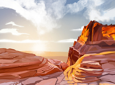 Mountains background dune environment for the game game illustration mountain