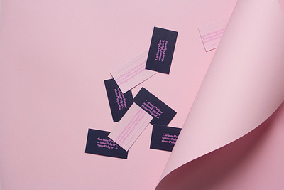 Corinne Pulgar - Business Cards branding business cards colorful entrepreneur logo logotype print design