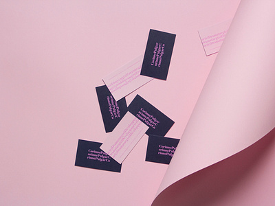 Corinne Pulgar - Business Cards