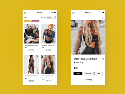 Day 12 daily ui ecommerce fashion filters shopping