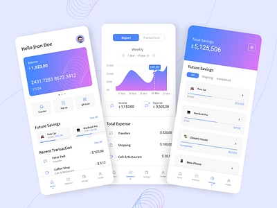 💰Saving App Concept animation car card chart concept design expence finance app future graph house income indicator ios app design new polo salary saving tracking app trend