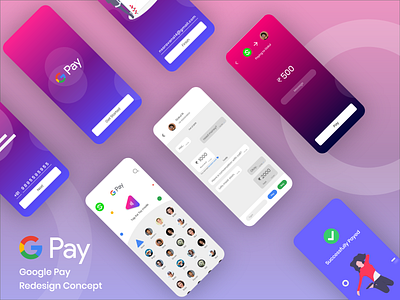 #02 Google Pay App Redesign Concept