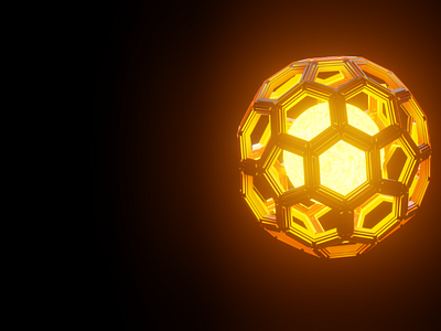 Dyson sphere 3d blender illustration modelling space