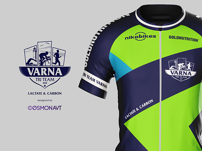 TRI Team Varna Cycling Jersey branding clothes design clothing cycling jersey design sports sports apparel sports design