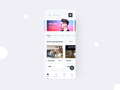 Saloon App Design