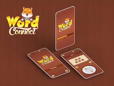 Word Connect Game Design game gamedesign graphic design ill illustration logo photoshop wordconnect
