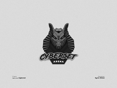 Logo Cyberset cybersport illustration logo logo design