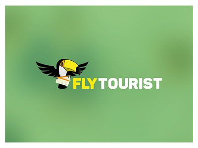 Flytourist Logo illustration logo