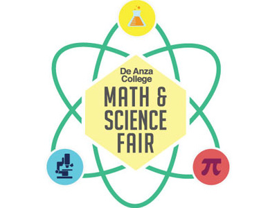 Math & Science Fair identity logo math science vector