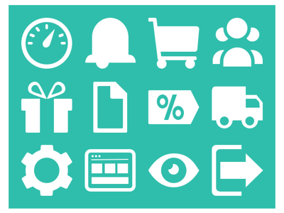 Bulavard Icons ecommerce icons online store vector