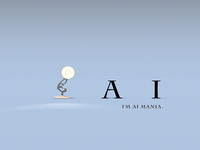 Pixar × Ai illustration