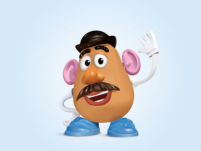 Potato head ( Pixar ) illustration