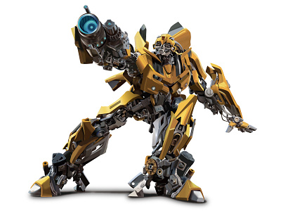 Bumblebee (transformers ) illustration illustrator robot vector