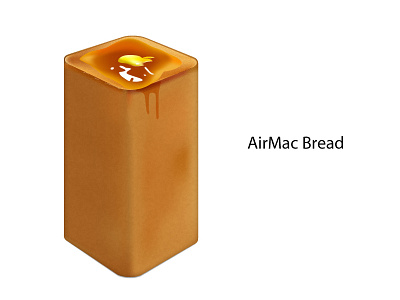 AirMac Bread airmac illustration illustrator mac vector