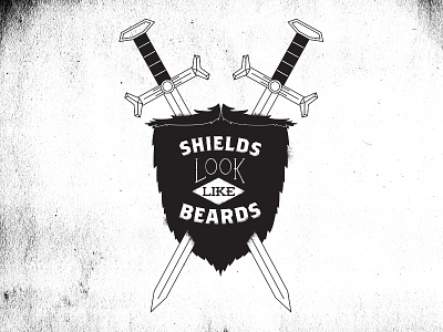 Beard Shield beard shield sword type