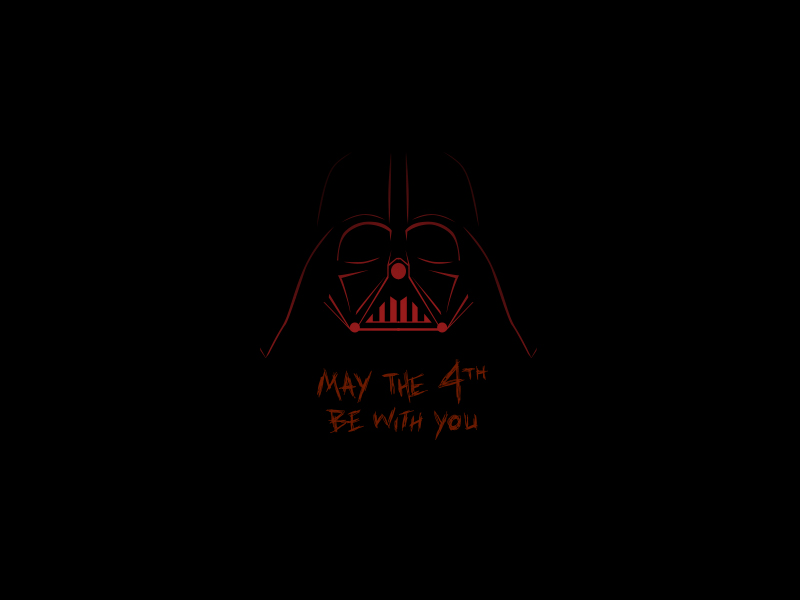 May The Fourth Be With You by Ali Sooudi on Dribbble