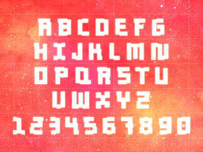 Digital Grapefruit font sci fi future space type