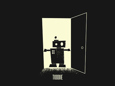 Toddie illustration robot toddler