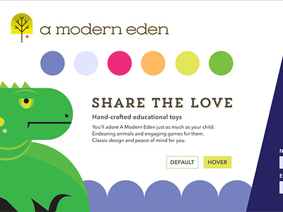 A Modern Eden Style Tile II